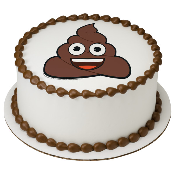 emoji™ Smiling Poo PhotoCake® Edible Image®