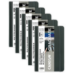 Canson Graduate Mixed Media Art Book Toned Gray Hard Cover Binding 32 Sheet 5.5x8.5  inch Pack of 5