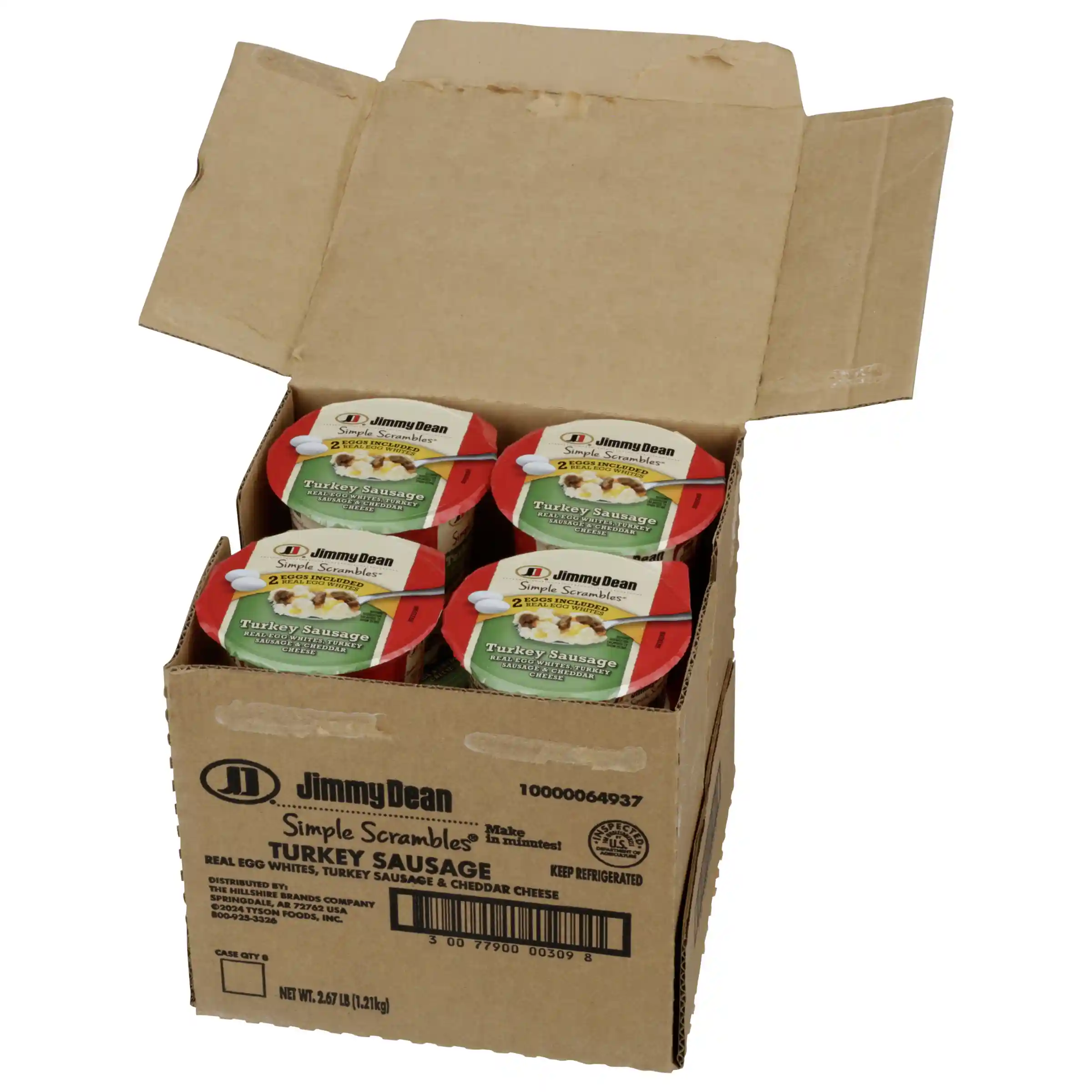 Jimmy Dean Simple Scrambles Turkey Sausage, 5.35 oz. _image_3