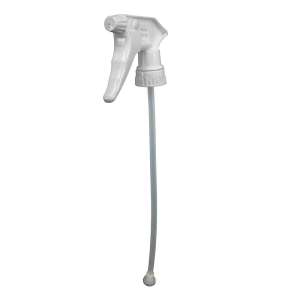 Hillyard, General Purpose Trigger Sprayer, 10" Tube, White