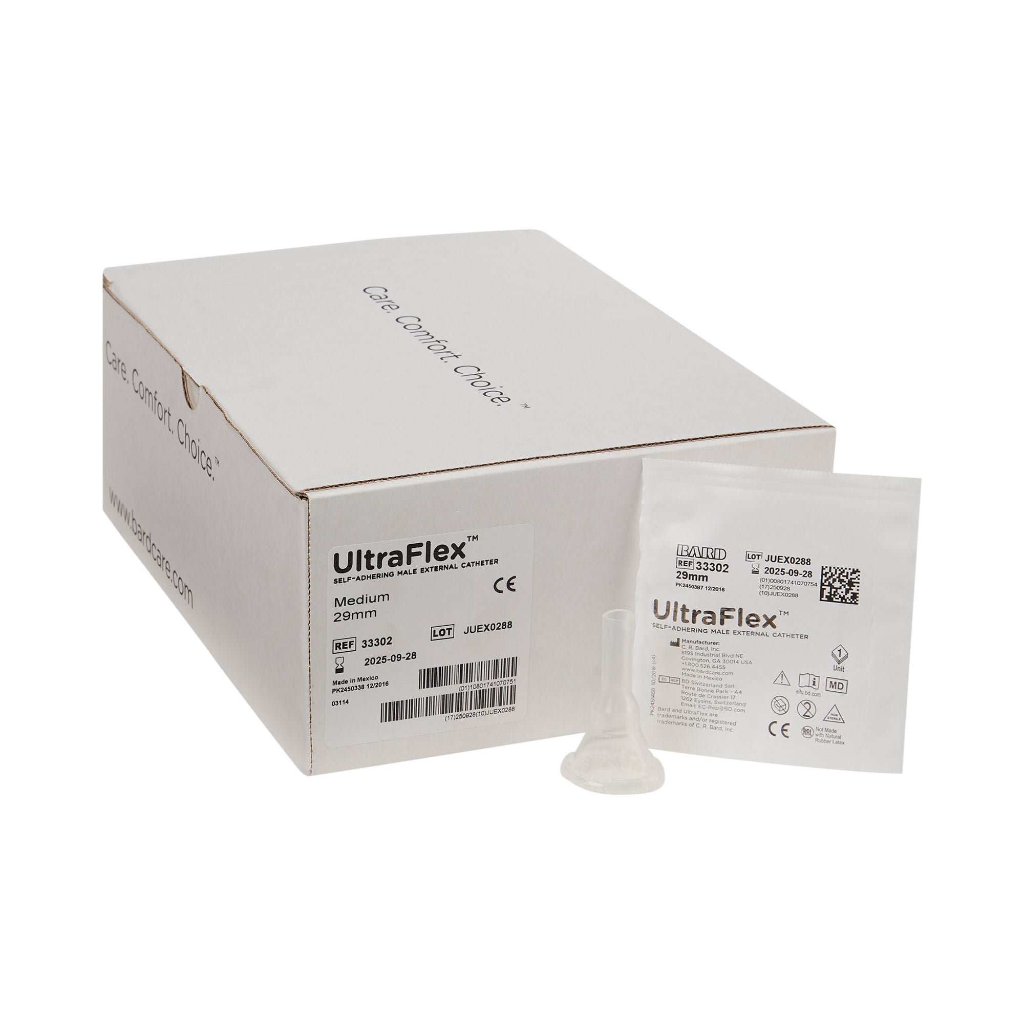 Bard UltraFlex® Male External Catheter, Medium