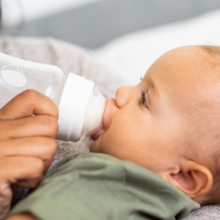 Balance + Wide Bottle: Developed with Pediatric Feeding Specialists, the Balance + Wide Bottle has a unique, naturally sloped nipple designed to support healthy bottle feeding without interfering with your breastfeeding journey.