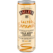 Baileys Non-Alcoholic Salted Caramel Cold Brew Premium Coffee Beverage, 11 fl oz Can