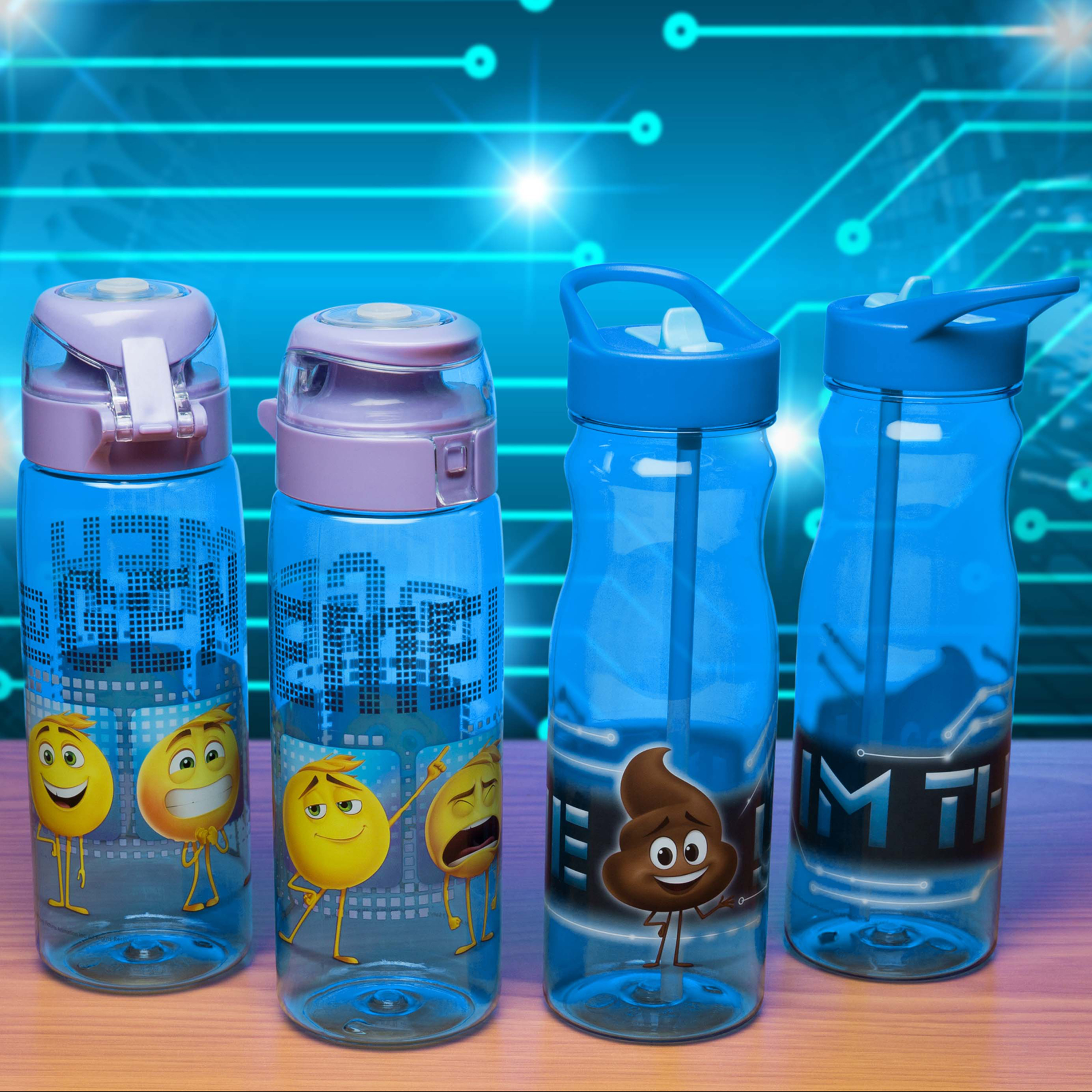 Emoji Movie 25 ounce Water Bottle, Emoticons slideshow image 3 Emoji Movie 25 ounce Water Bottle, Emoticons slideshow image 3