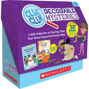 Clue Club Decodable Mysteries, Multi-Copy Set, 50 Books