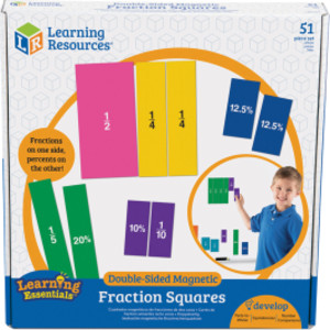Double-Sided Magnetic Fraction Square