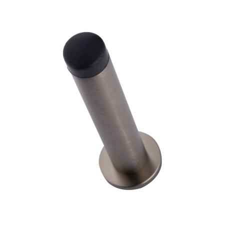 Door Stop Wall Mounted Round 85mm Projection