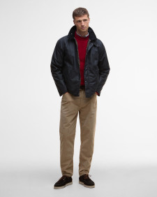 Tracker Waxed Jacket Navy