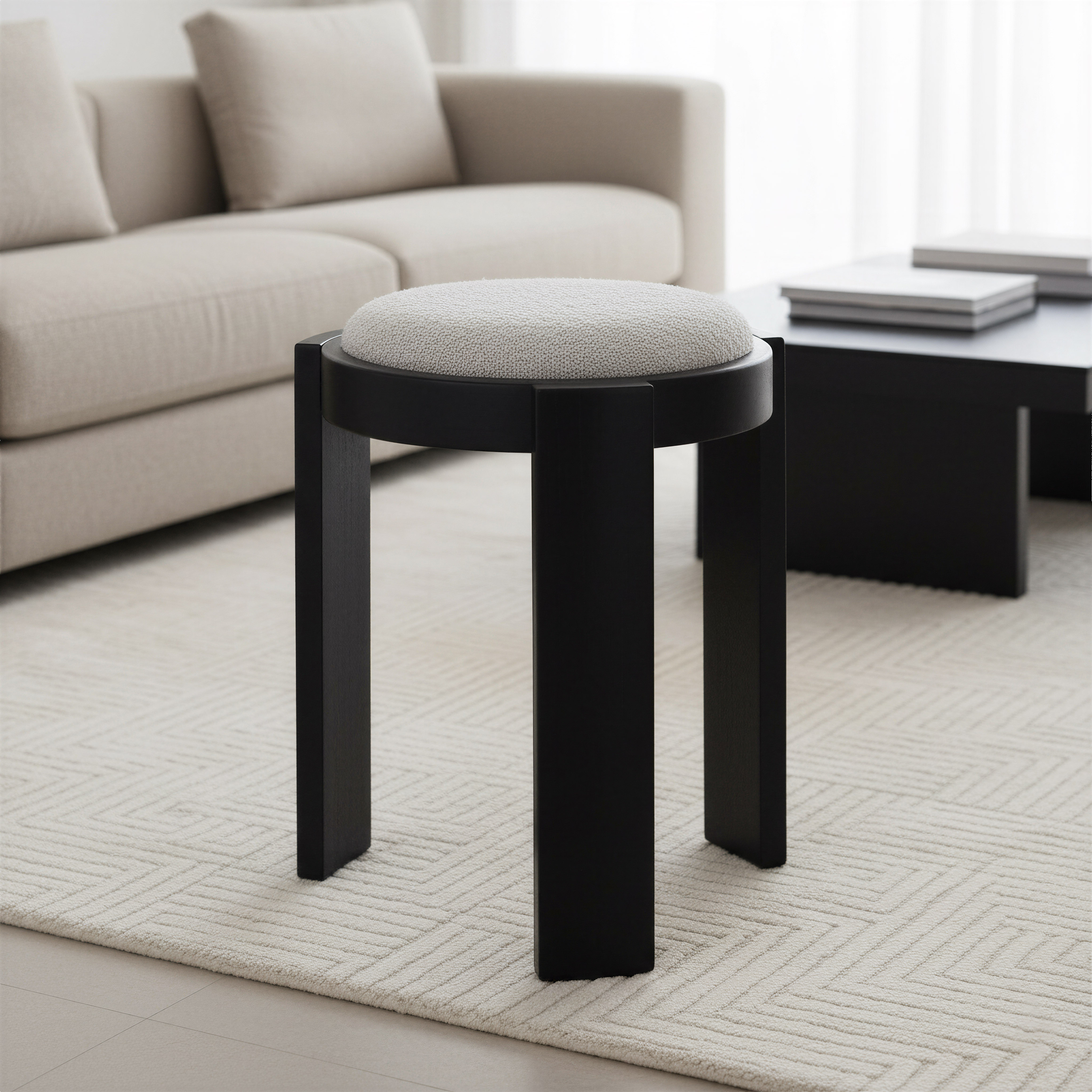 Banjul Ottoman Misty Gray product image