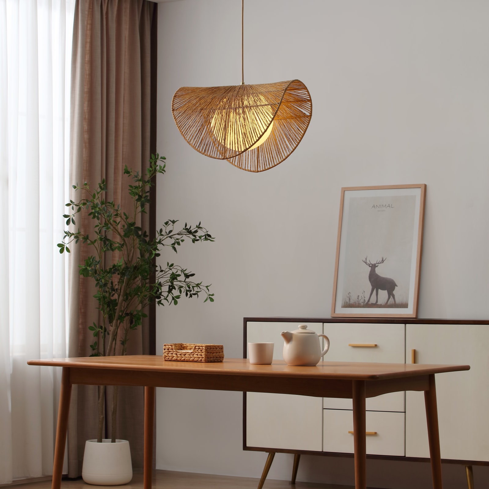 Sovev 1 Light Pendant — installation 2