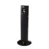 Rubbermaid Commercial, Metropolitan, 1 gal, Metal, Black, Round, Smoking Receptacle