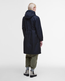 Evie Showerproof Parka Dark Navy