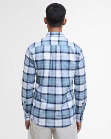 Lewis Tailored Long-Sleeved Shirt Northshore Tartan