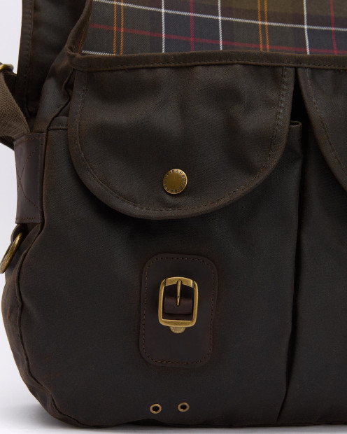 Borsa Tarras in pelle cerata 