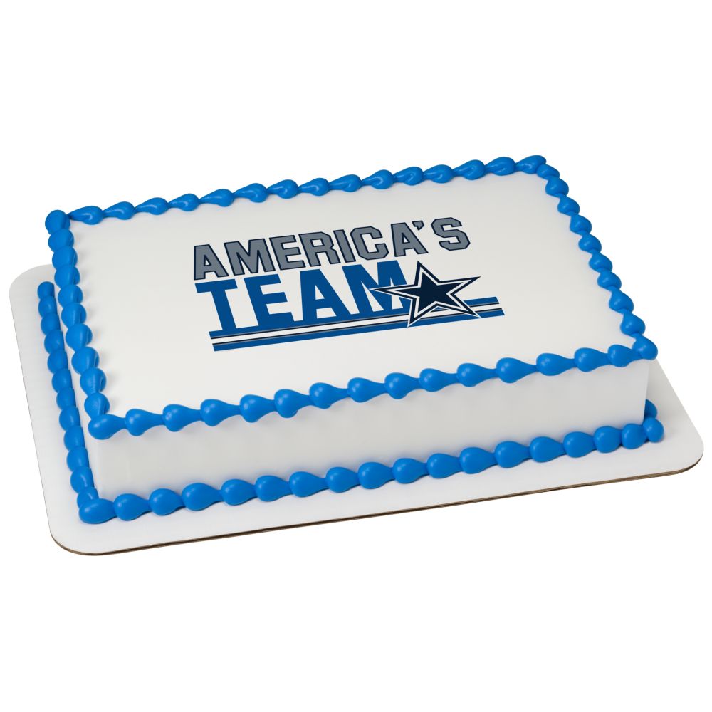 Image Cake NFL Dallas Cowboys America's Team