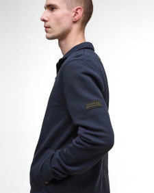 Outline Half-Zip Sweatshirt Dark Navy