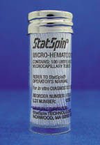 StatSpin® Capillary Blood Collection Tube, 9 µL, 40 mm Length