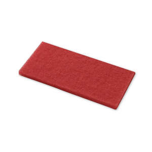 Hillyard, Red, 13"x6" Rectangle Floor Pad