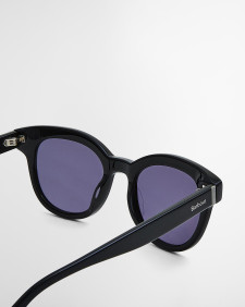 Rounded Sunglasses Classic Black