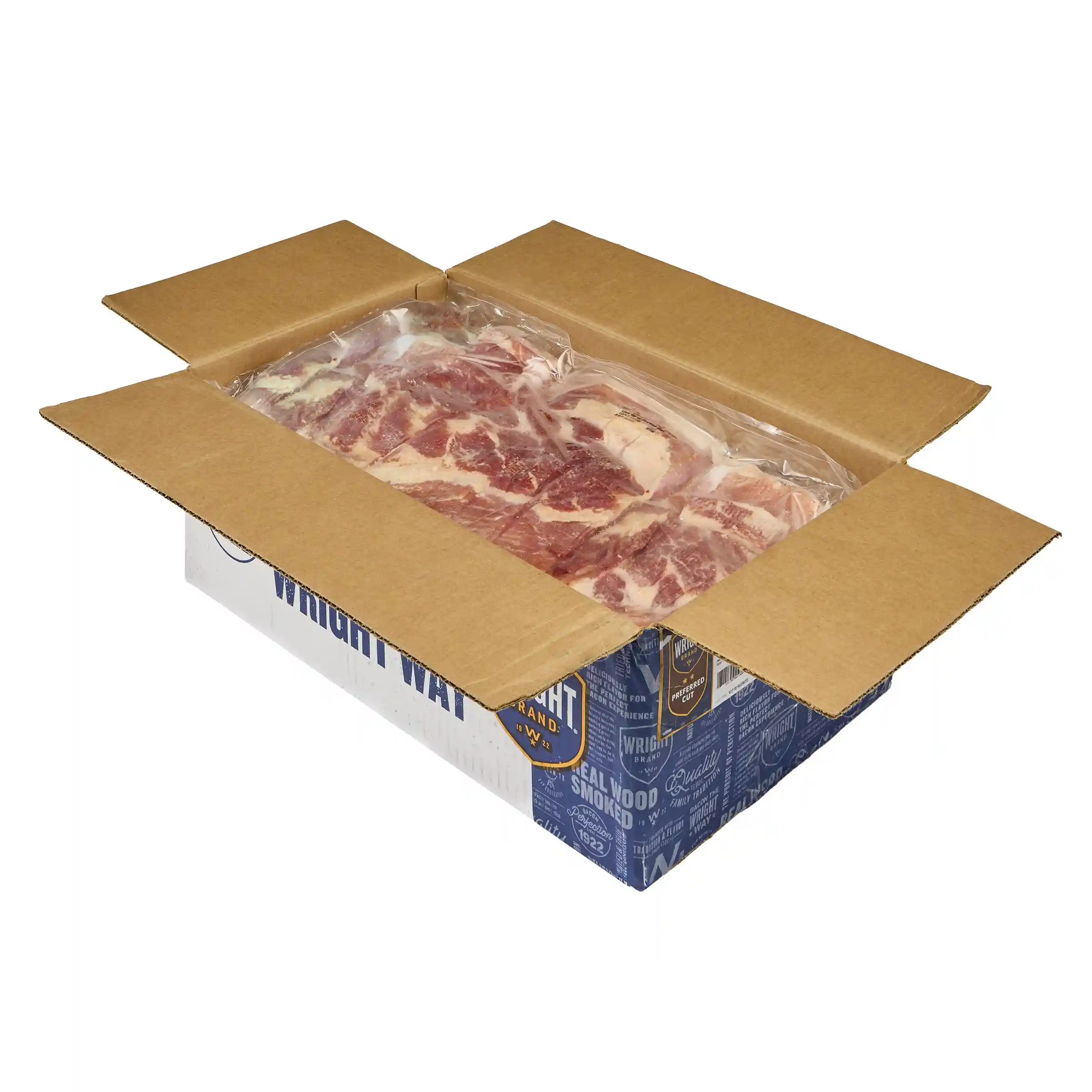Wright® Brand Naturally Hickory Smoked Regular Sliced Bacon, 14-18 Slices per Pound_image_4