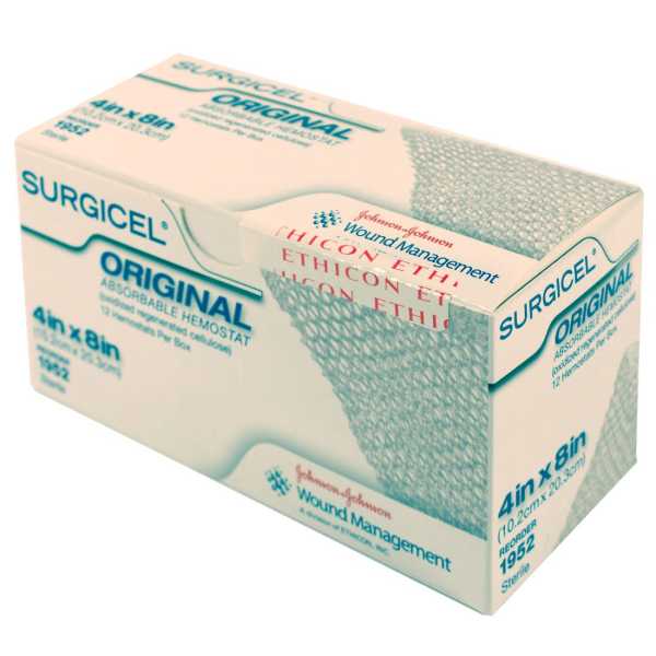 SURGICEL® Original Absorbable Hemostat 4" X 8"  