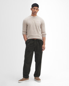 Pantaloni in velluto stretch a coste sottili dalla vestibilità comoda 