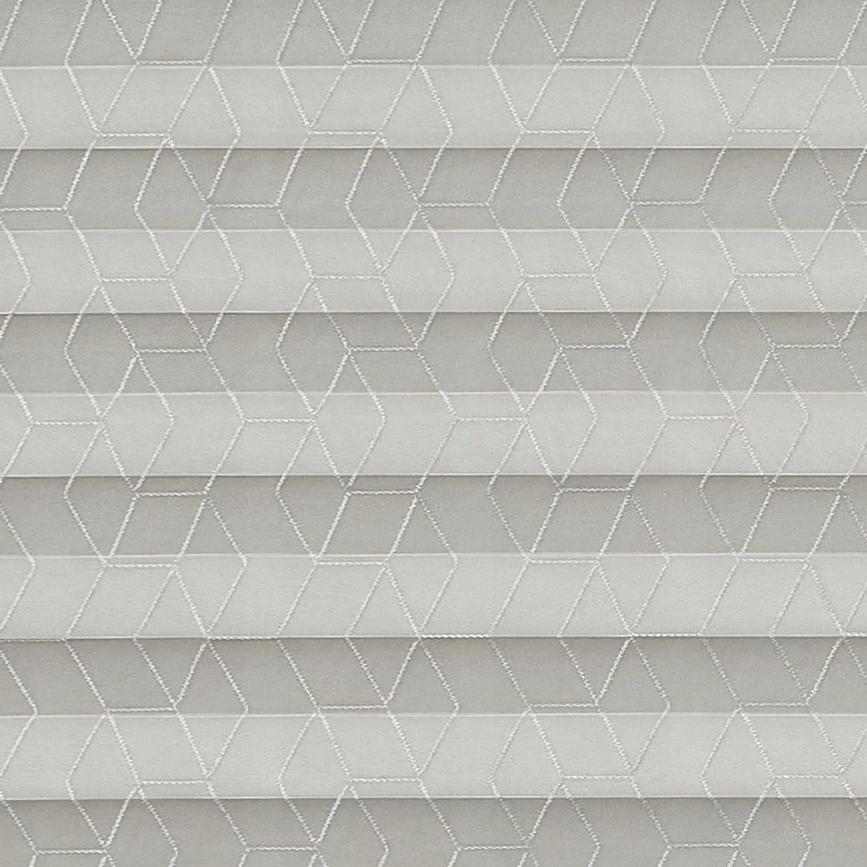 Gatsby Silver Pleated Blind