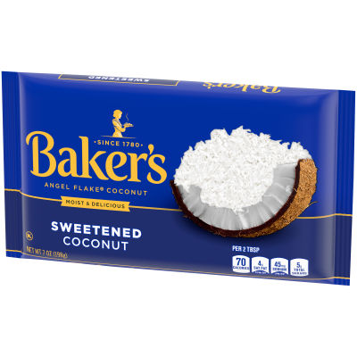 BAKER'S Angel Flake Sweetened Coconut 7 oz Bag