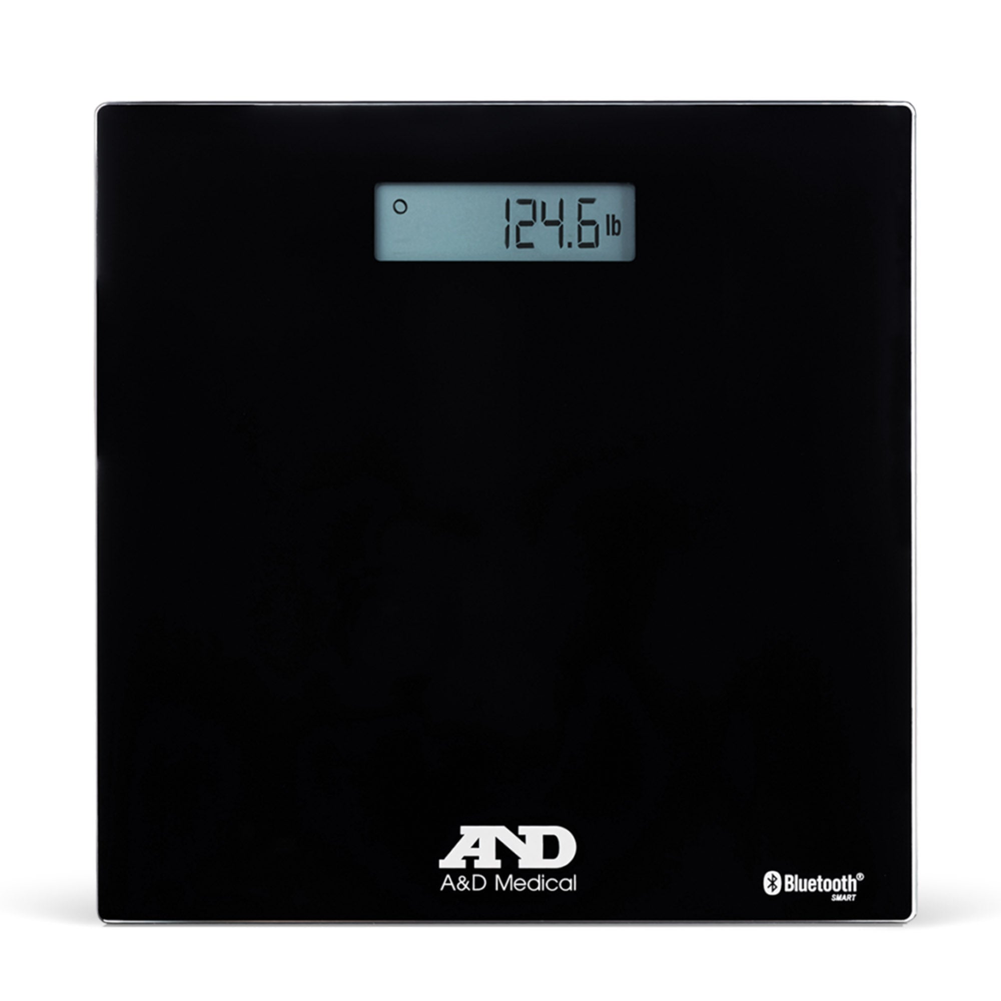 Floor Scale A&D Medical Digital Display 200 kg Capacity Chrome Battery Operated