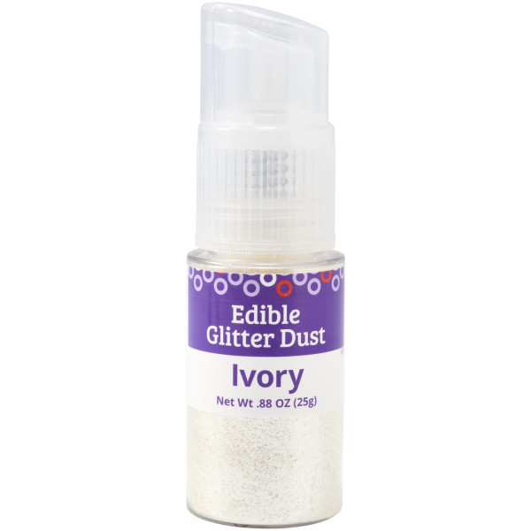 Ivory Dust 25g Edible Glitter
