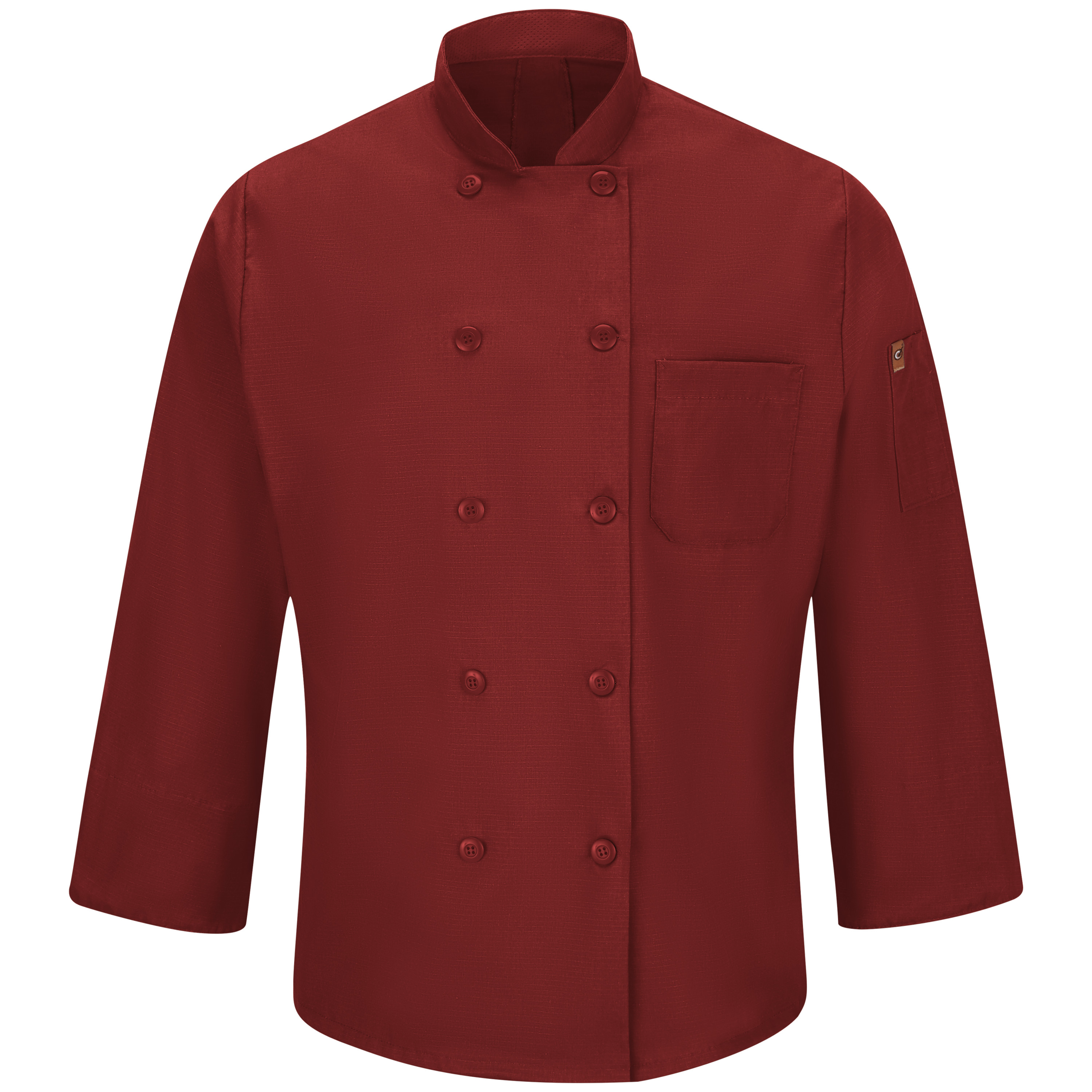 Red Kap Men's Chef Coat with OilBlok + MIMIX - Picture 12 of 22