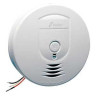 Wireless AC Powered Smoke Alarm White 10 ft Detection Ionization Sensor 9V 85 dB