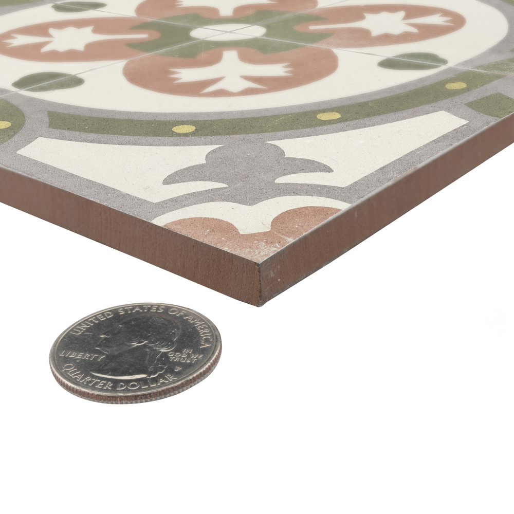 Kings Paname Concorde 17-5/8 in. x 17-5/8 in. Ceramic Floor and Wall Tile