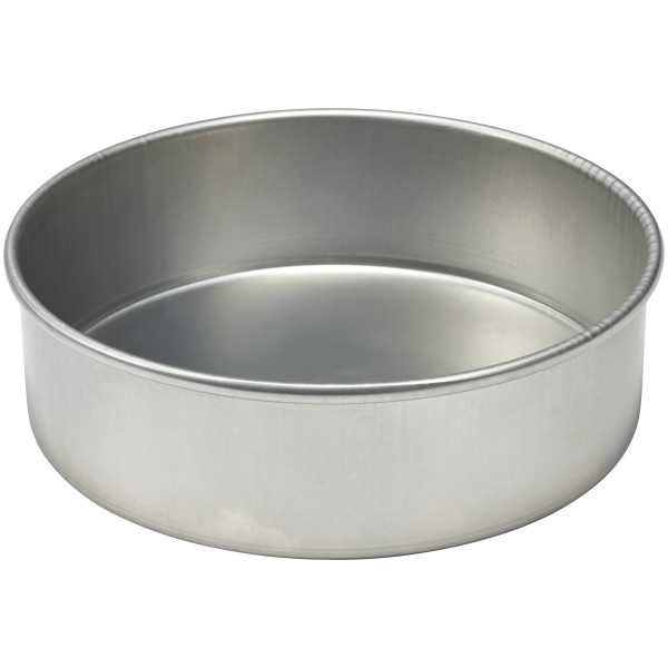 16 Gauge Round Aluminum 10"W x 3"H Pan