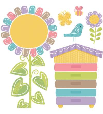 Good to Grow Rainbow Garden Bulletin Board Set