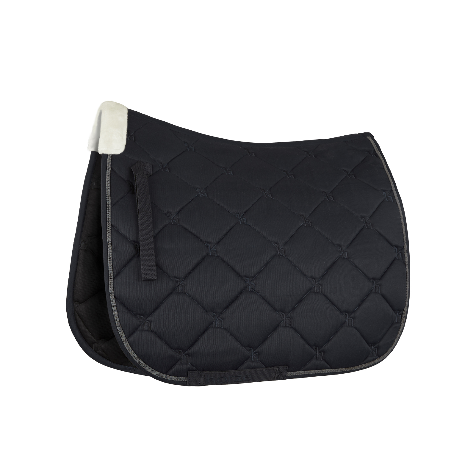 Horze Ghent Quick Dry Dressage Saddle Pad with Faux Fur