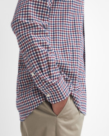 Finkle Tailored Long-Sleeved Shirt Merlot