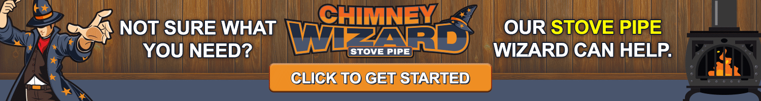 Chimney Wizard for Stove Pipe - Note Sure What You Need? Our Stove Pipe Wizard Can Help - Click to Get Started