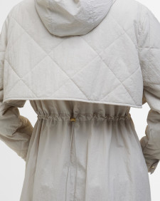 Estella Parka Jacket Silver Birch