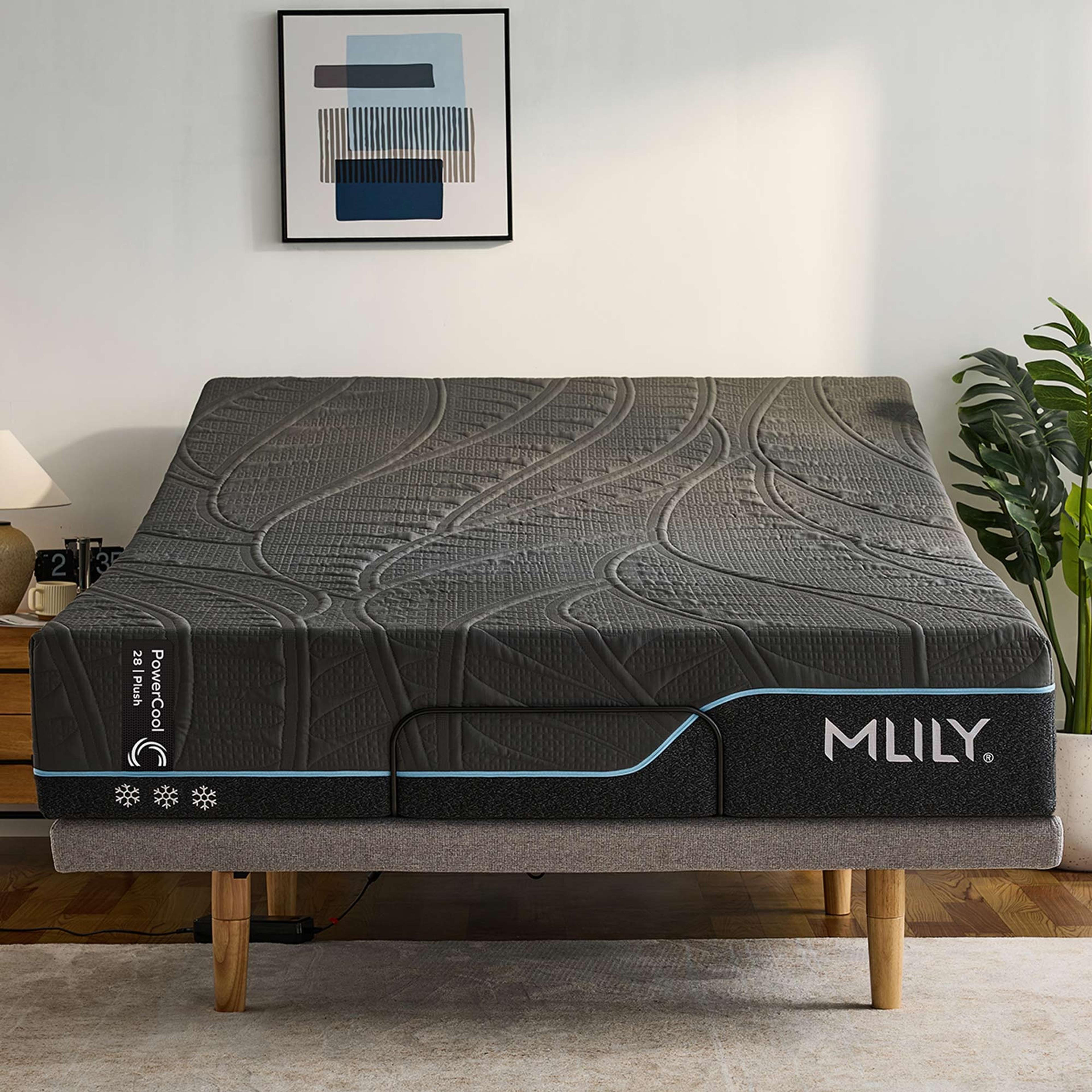 Lifestyle image of the  Mlily Powercool 28 Mattress, Plush from Forty Winks