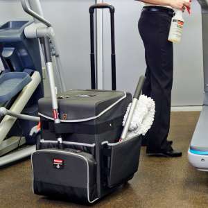 Rubbermaid Commercial, Executive, Executive, Quick Cart, Medium, Gray