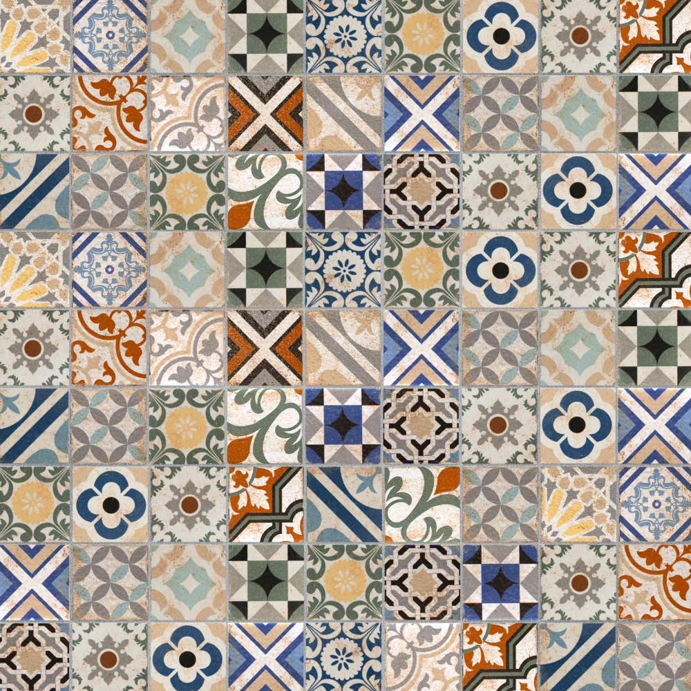 Benisa Taco Paladio 2-1/8 in. x 2-1/8 in. Porcelain Floor and Wall Tile