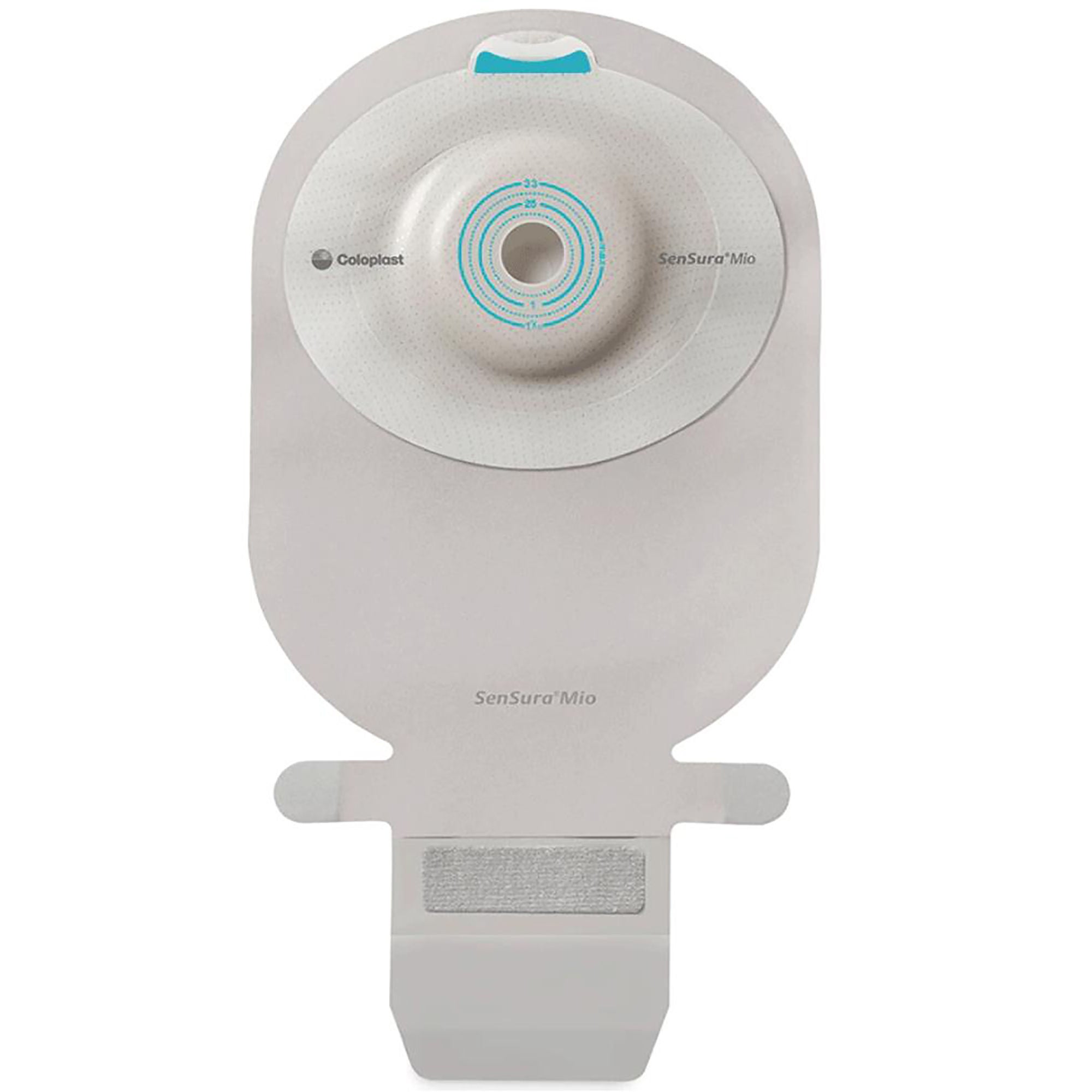 SenSura® Mio Convex Deep 1-Piece Transparent Ostomy Pouch, 25mm Stoma
