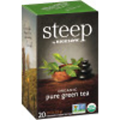 pure green tea - case of 6 boxes - total of 120 teabags
