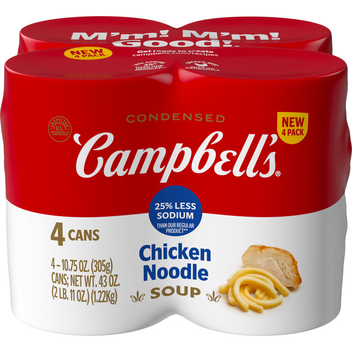 25% Less Sodium Chicken Noodle Soup