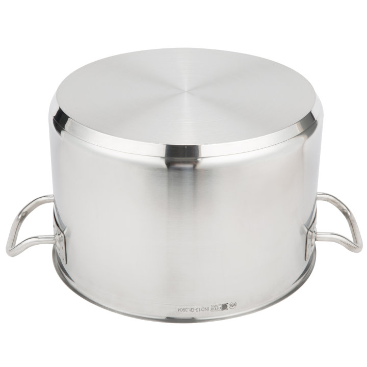 16-quart Optio™ sauce pot with low-domed cover