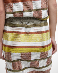 Maddie Crochet Mini Skirt Multi