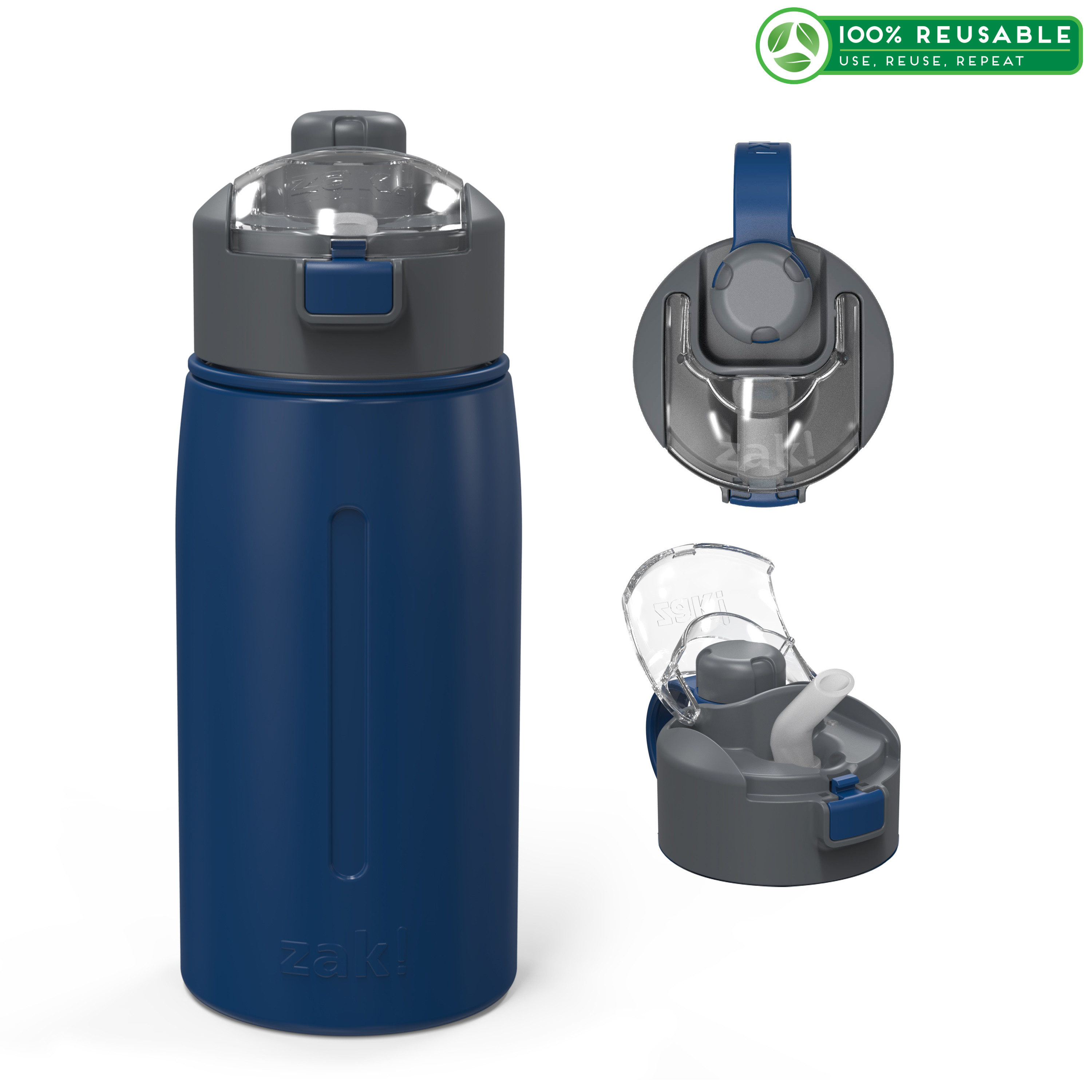 Genesis 18 ounce Vacuum Insulated Stainless Steel Tumbler, Indigo slideshow image 1 Genesis 18 ounce Vacuum Insulated Stainless Steel Tumbler, Indigo slideshow image 1