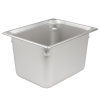 Half-size 8-inch-deep Super Pan 3® stainless steel steam table pan