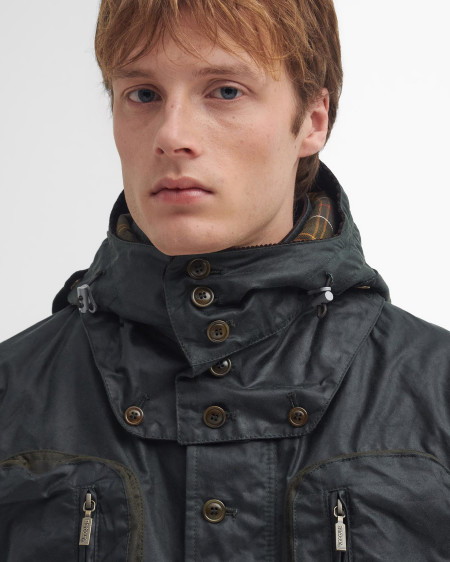 Barbour x TO KI TO Outland Waxed Jacket